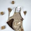 magic owl bunny comforter