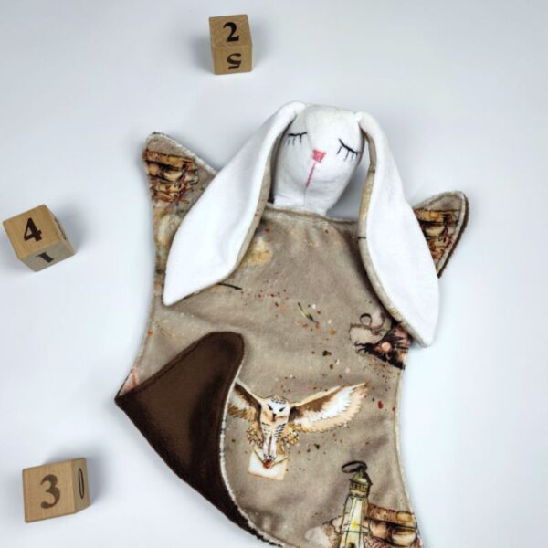 magic owl bunny comforter