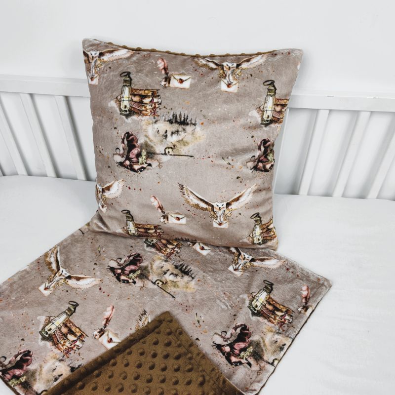 wizard baby brown pillowcase
