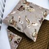 baby wizard owl brown pillowcase