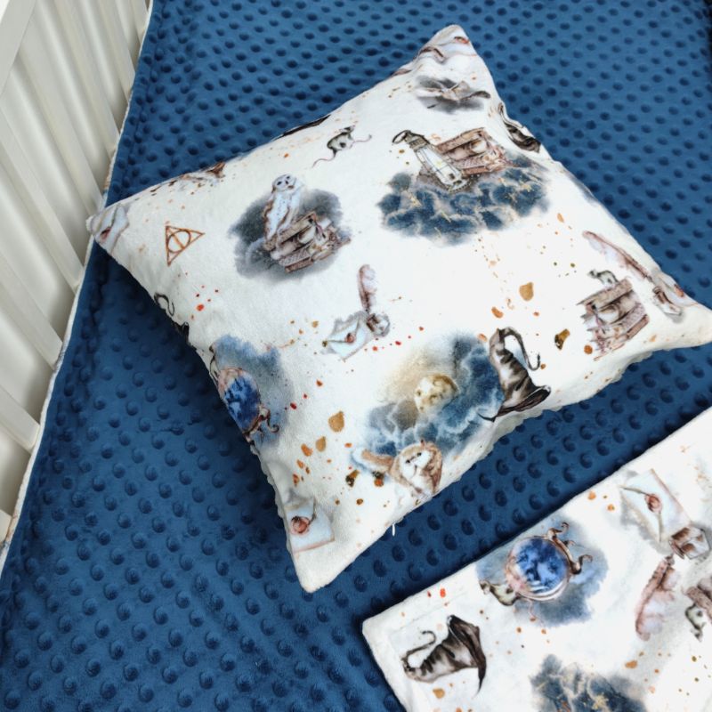 wizarding school pillow