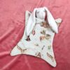 baby wizard bunny comforter minky coral