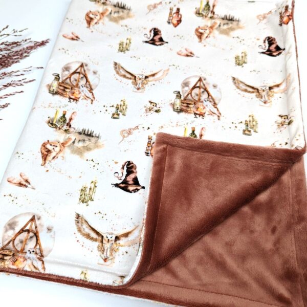 baby wizard minky blanket