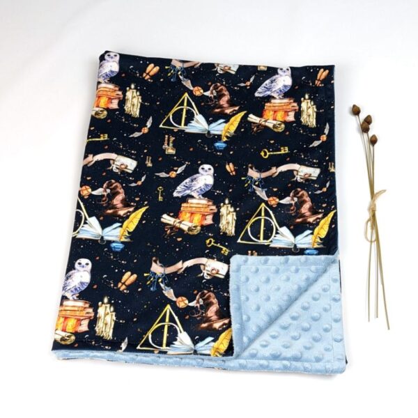 baby wizard minky blanket