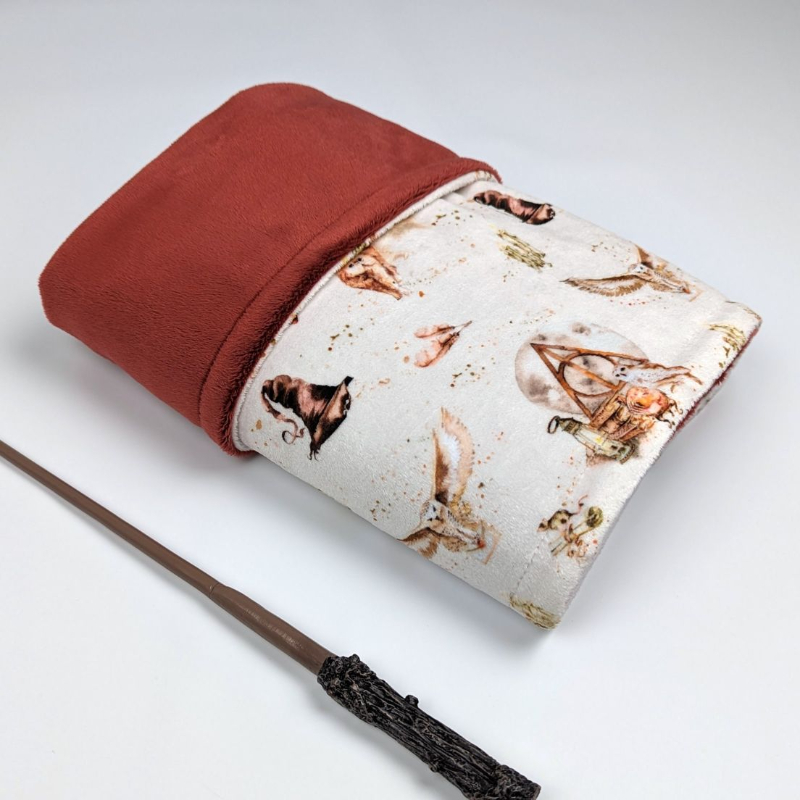 HP owl baby blanket