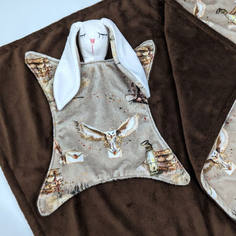 Wizard Owl Bunny Comforter - Image 2