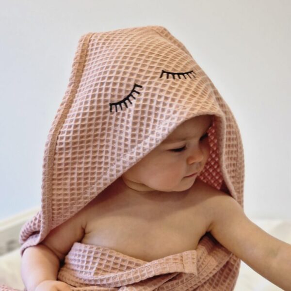 Waffle Hooded Towels