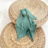 personalized double gauze bunny comforter