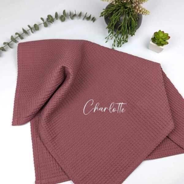 Waffle Baby Blanket