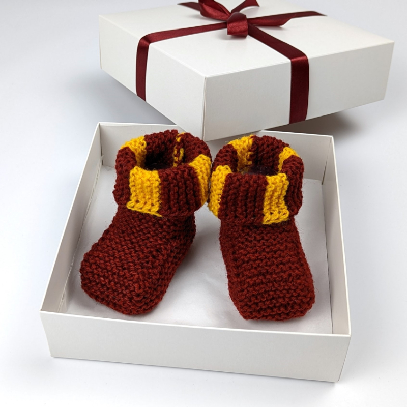 wizard baby shoes gift box