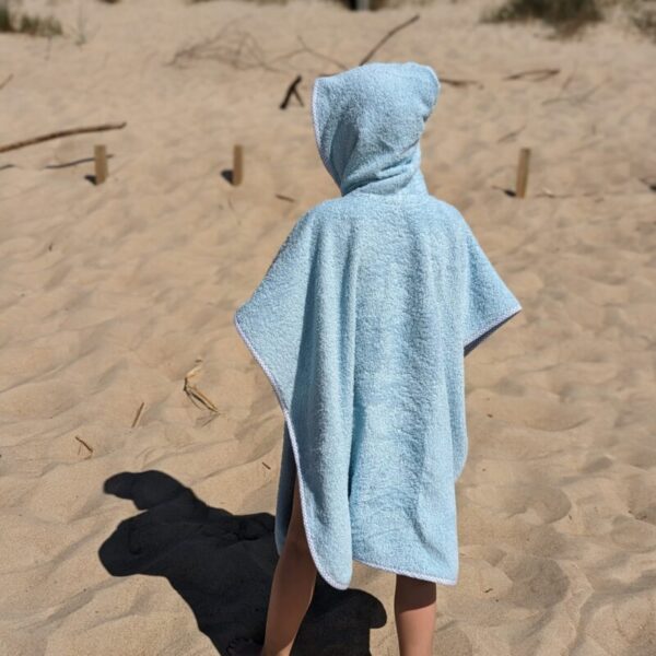 Hooded Baby Towel - Baby Blue