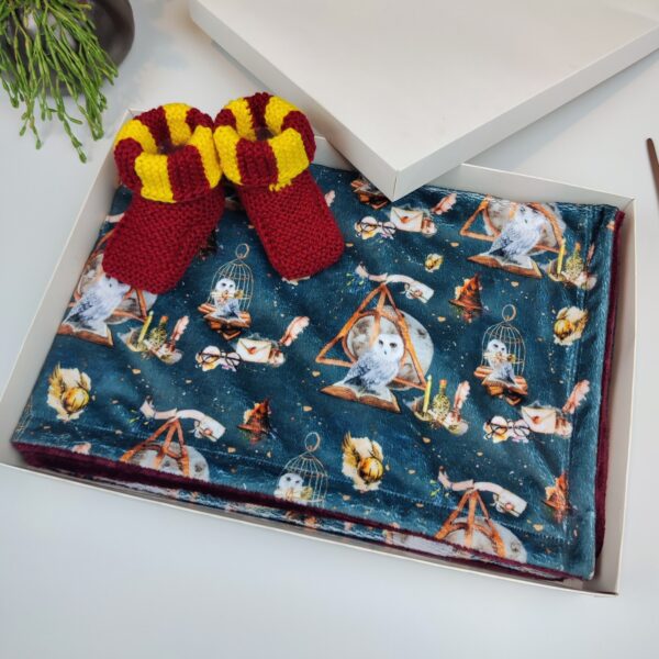deathly hallow green baby gift box