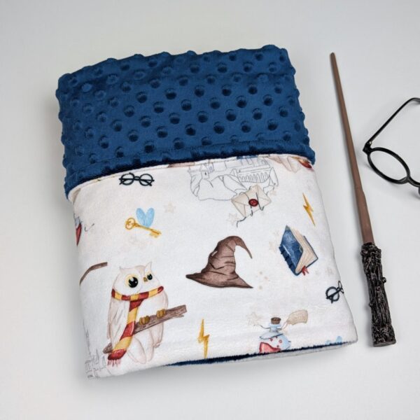 Wizarding hero baby blanket