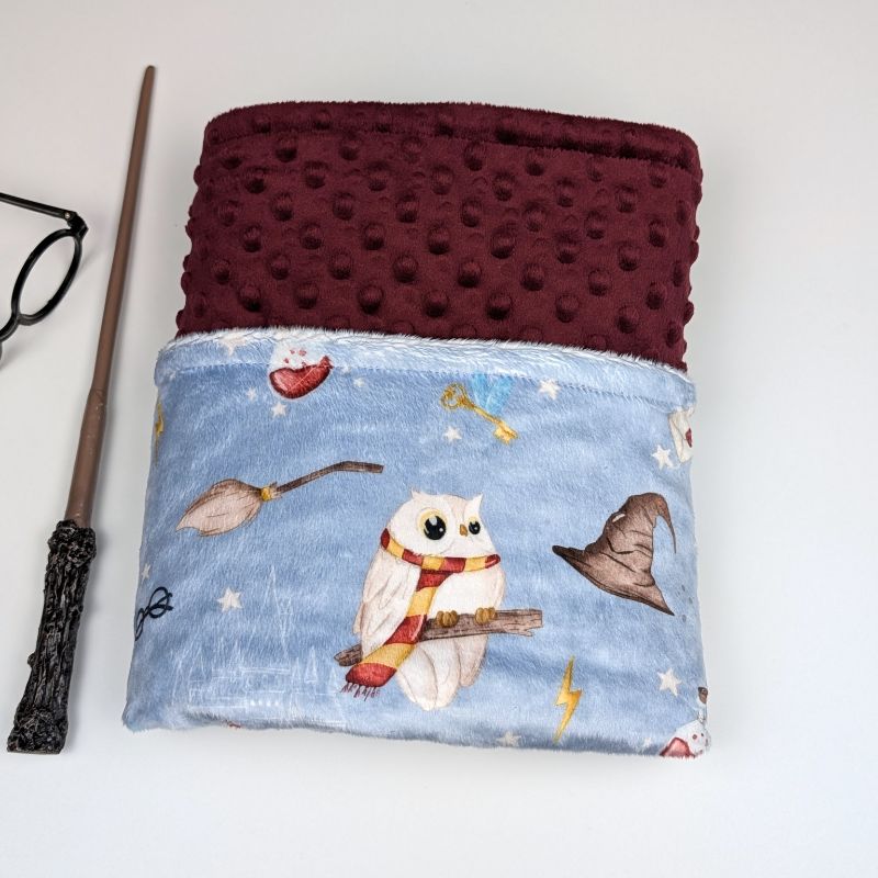 magic hat baby blanket blue