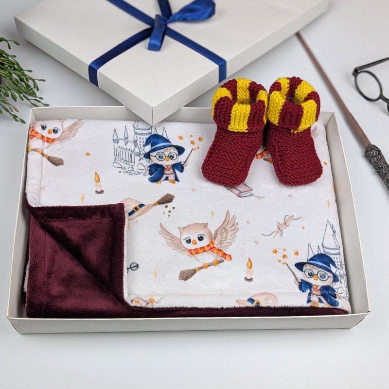 The Wand-Wielder baby gift set