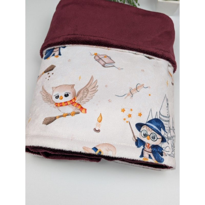 wizard owl baby blanket