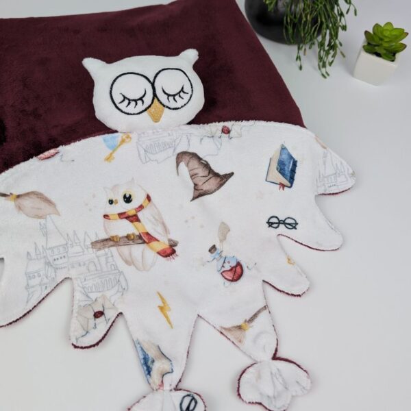 wizarding school owl comforter