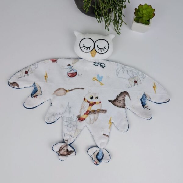 Magic owl minky comforter