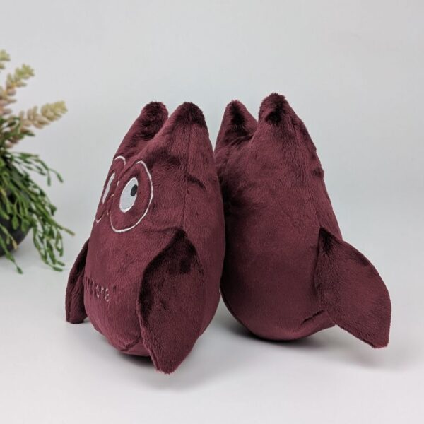 soft minky owl toy