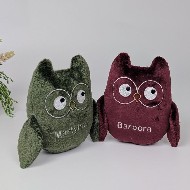 personalized owl toy
