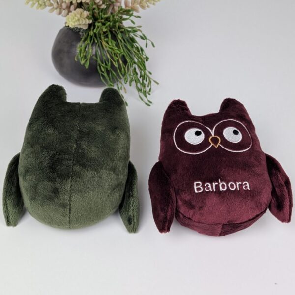 handmade soft owl toy