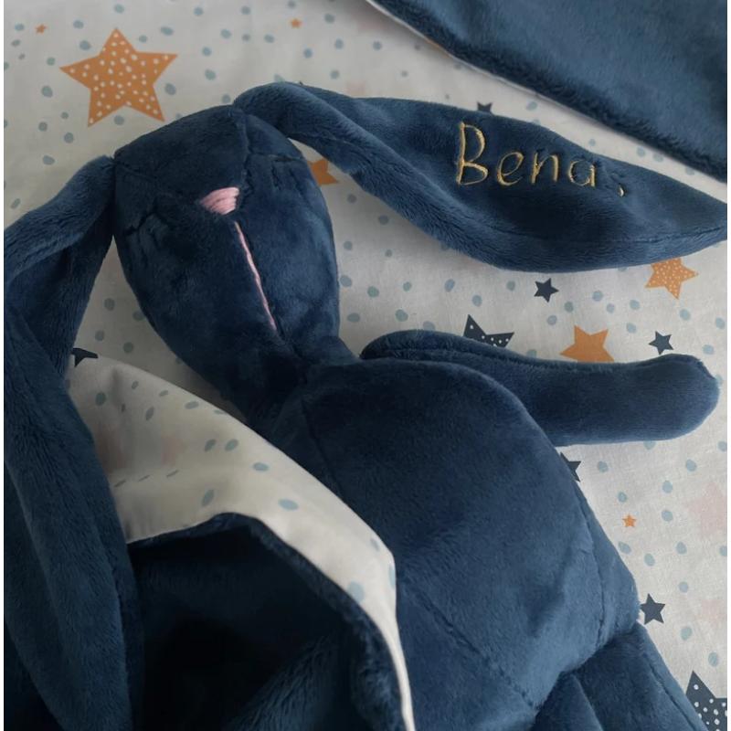 Personalized Bunny Toy Blue