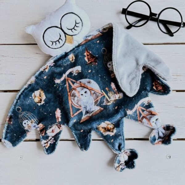 Deathly hallow owl comforter